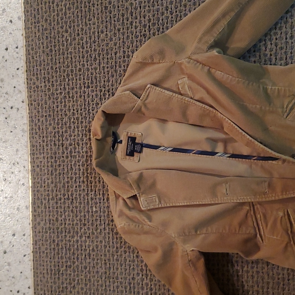 American Eagle stretch corduroy tan jacket